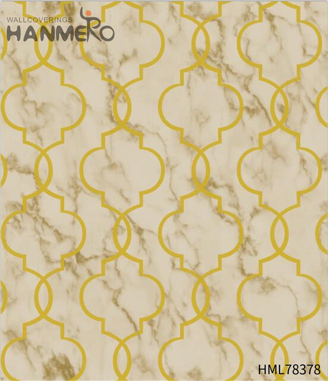 HANMERO wallpaper and decor Top Grade Geometric Technology Pastoral TV Background 0.53*10M PVC