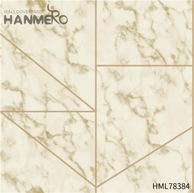 HANMERO wall papers for walls Top Grade Geometric Technology Pastoral TV Background 0.53*10M PVC