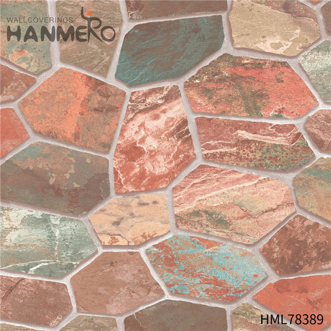 HANMERO PVC 3D Brick wallpaper online Modern Hallways 0.53*10M Technology