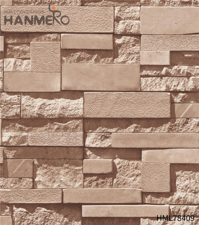 HANMERO PVC Technology Brick 3D Modern Hallways 0.53*10M white wallpaper for walls