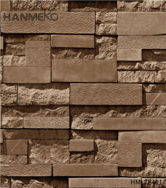 HANMERO Brick 3D PVC Technology Modern Hallways 0.53*10M home interior wallpaper