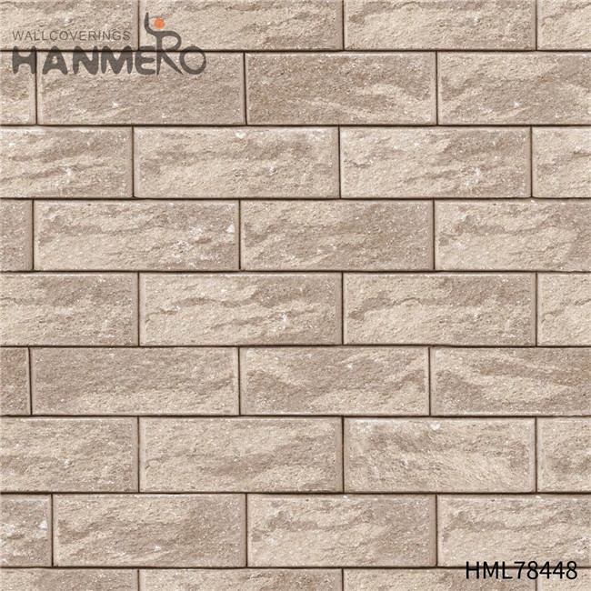 HANMERO home wallpaper price 3D Brick Technology Modern Hallways 0.53*10M PVC