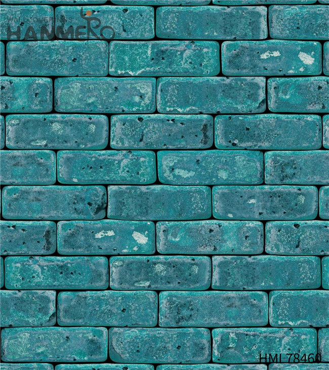 HANMERO retail wallpaper stores 3D Brick Technology Modern Hallways 0.53*10M PVC