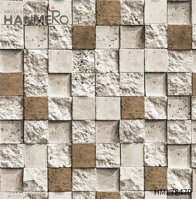 HANMERO popular wallpapers for home 3D Brick Technology Modern Hallways 0.53*10M PVC