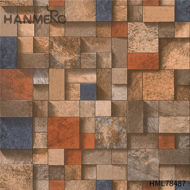 HANMERO online store wallpaper 3D Brick Technology Modern Hallways 0.53*10M PVC