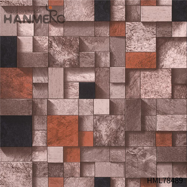 HANMERO wallpaper design room 3D Brick Technology Modern Hallways 0.53*10M PVC