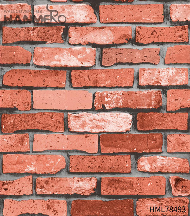 HANMERO main wallpaper 3D Brick Technology Modern Hallways 0.53*10M PVC