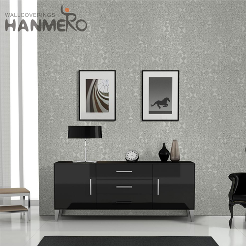 HANMERO 1.06*15.6M The Latest Stone Embossing Modern Cinemas PVC wall covering stores