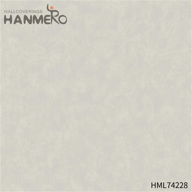 HANMERO PVC Cheap Geometric nature wallpaper Modern Home 0.53*10M Flocking