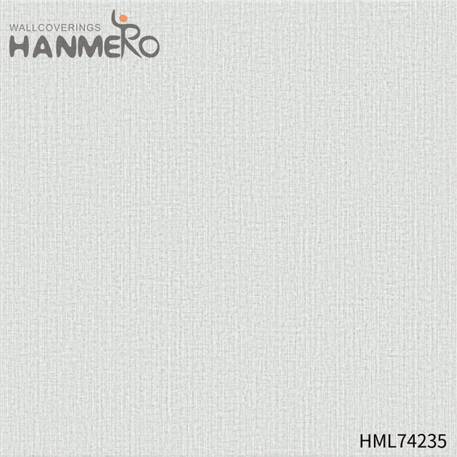 HANMERO PVC Cheap Geometric 0.53*10M Modern Home Flocking wallpaper decor