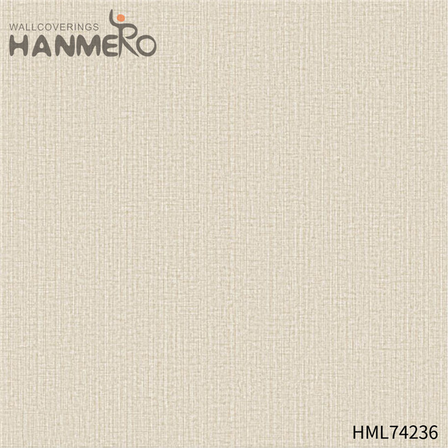 HANMERO PVC Cheap Geometric Flocking 0.53*10M Home Modern wallpaper designs for walls