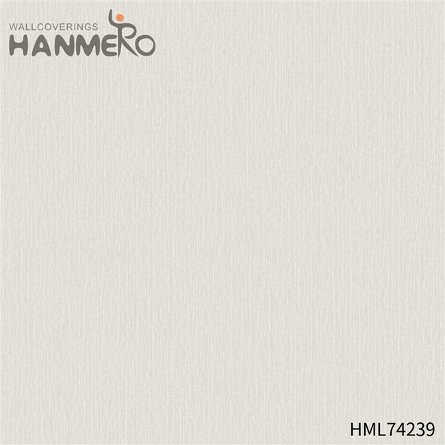 HANMERO PVC Home Geometric Flocking Modern Cheap 0.53*10M the wallpaper company