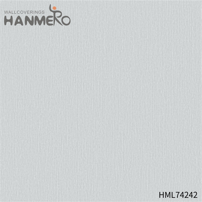 HANMERO PVC Cheap Geometric Flocking Home Modern 0.53*10M wallpaper wall
