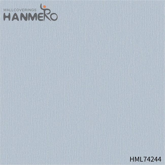 HANMERO PVC Modern Geometric Flocking Cheap Home 0.53*10M house wallpaper design