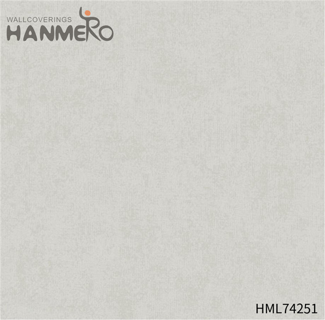 HANMERO PVC Geometric Cheap Flocking Modern Home 0.53*10M wallpaper to buy
