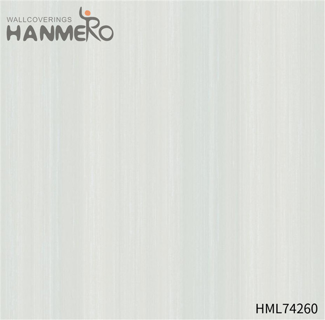 HANMERO Cheap Home 0.53*10M wallpaper where to buy Modern PVC Geometric Flocking