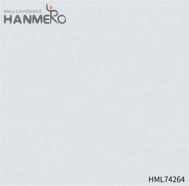 HANMERO Modern Home 0.53*10M shop wallpaper online Cheap PVC Geometric Flocking
