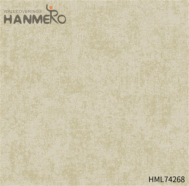 HANMERO Flocking Modern Home 0.53*10M wallpaper designs for home interiors Geometric Cheap PVC