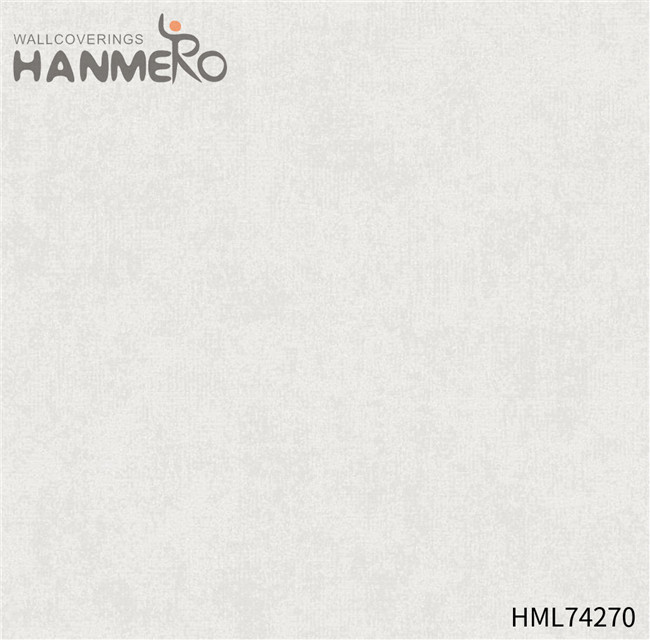 HANMERO Cheap PVC Flocking Modern Home 0.53*10M paper for walls decoration Geometric