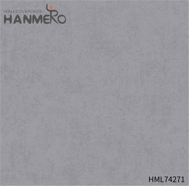 HANMERO Geometric Flocking Cheap PVC Modern Home 0.53*10M embossed wallpaper border