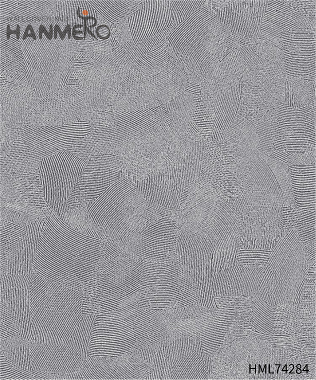 HANMERO wall design wallpaper Cheap Geometric Flocking Modern Home 0.53*10M PVC