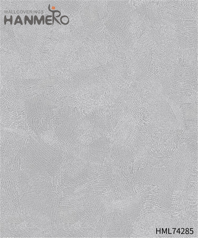 HANMERO wallpaper bedroom walls Cheap Geometric Flocking Modern Home 0.53*10M PVC