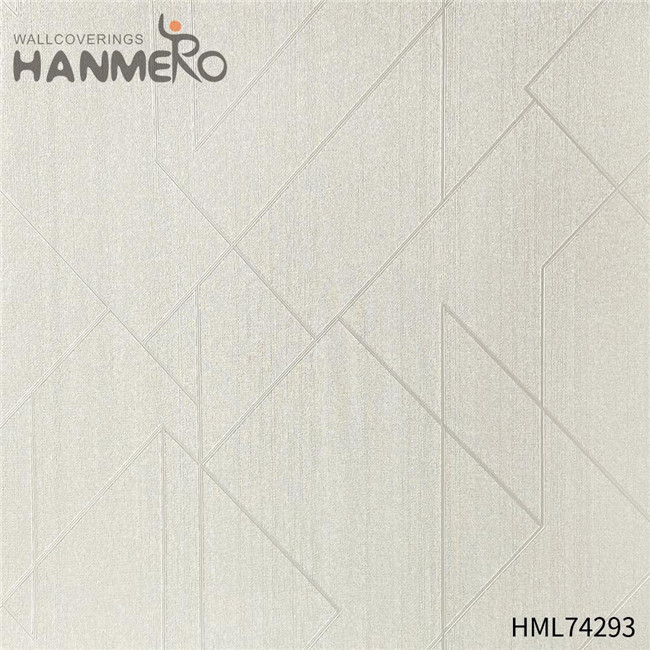 HANMERO wallpaper for my room Cheap Geometric Flocking Modern Home 0.53*10M PVC