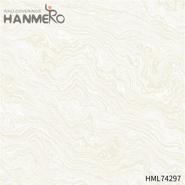 HANMERO best wallpaper for living room Cheap Geometric Flocking Modern Home 0.53*10M PVC