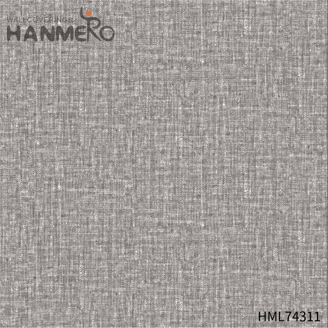HANMERO custom home wallpaper Cheap Geometric Flocking Modern Home 0.53*10M PVC