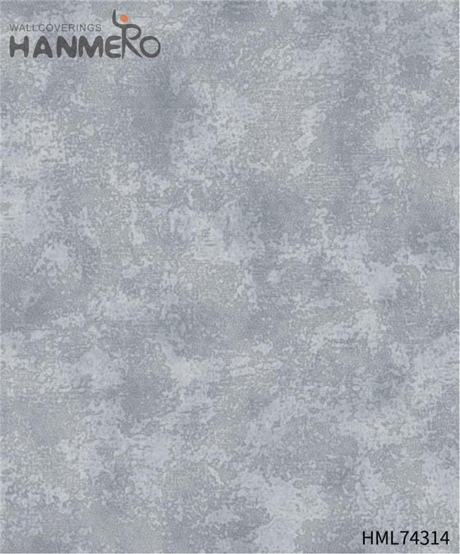 HANMERO design with wallpaper Cheap Geometric Flocking Modern Home 0.53*10M PVC
