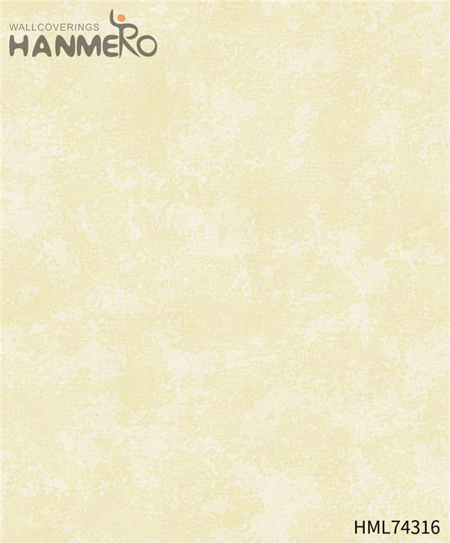 HANMERO wallpapers for designers Cheap Geometric Flocking Modern Home 0.53*10M PVC