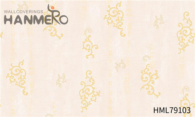 HANMERO Wholesale PVC Landscape Church 1.06*15.6M high quality wallpaper for home Pastoral Technology