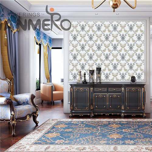 HANMERO PVC Newest Landscape 1.06*15.6M Modern Kitchen Technology designs for wallpaper