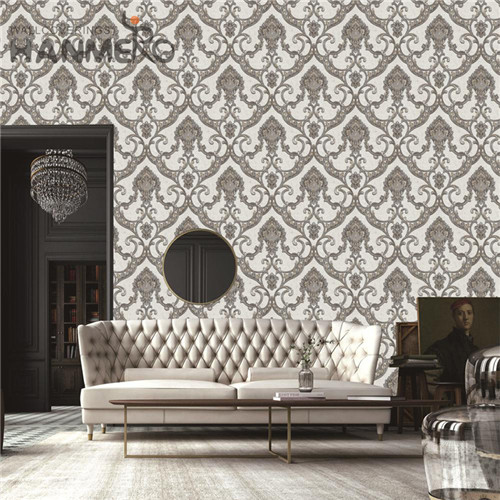 HANMERO PVC wallpaper designs for walls Landscape Deep Embossed Modern Household 1.06*15.6M The Lasest