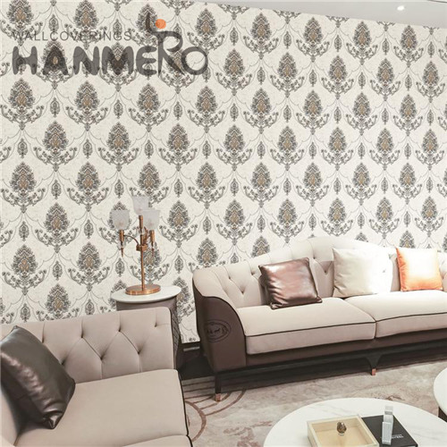 HANMERO PVC The Lasest Landscape Deep Embossed cheap wallpaper shops Household 1.06*15.6M Modern