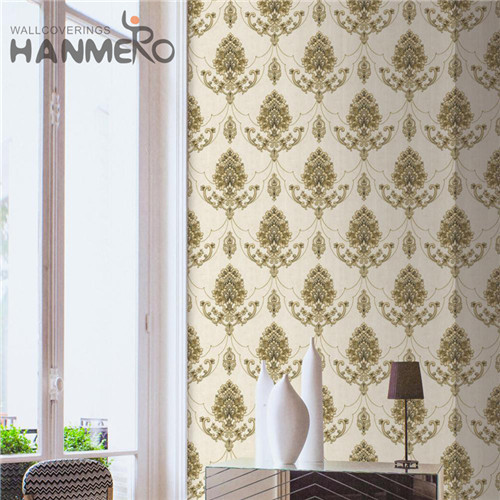 HANMERO PVC The Lasest Landscape Deep Embossed Modern cover wallpaper 1.06*15.6M Household