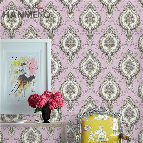 HANMERO PVC The Lasest Landscape 1.06*15.6M Modern Household Deep Embossed animated wallpaper