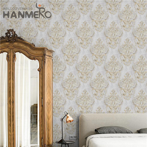 HANMERO PVC Hot Sex Flowers Technology Classic Children Room wallpapers for rooms designs 1.06*15.6M