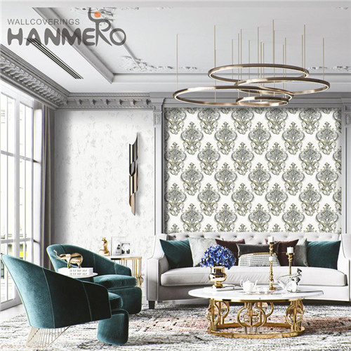 HANMERO 1.06*15.6M Hot Sex Flowers Technology Classic Children Room PVC home decor with wallpaper