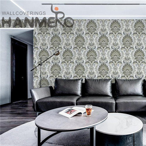 HANMERO PVC Hot Sex Flowers Technology 1.06*15.6M Children Room Classic wallpaper on wall design