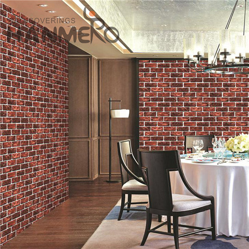 HANMERO PVC Professional Supplier Flowers Bronzing European Study Room 0.53M wallpaper pictures