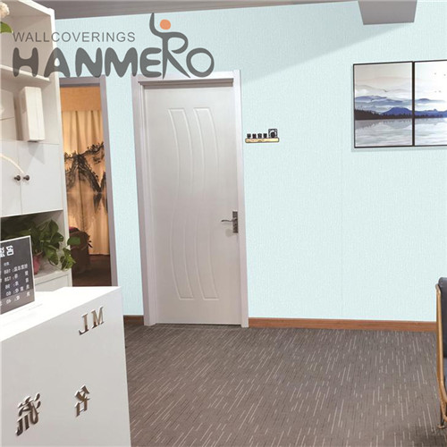 HANMERO PVC Professional Supplier Flowers Bronzing European wallpaper for walls online 0.53M Study Room