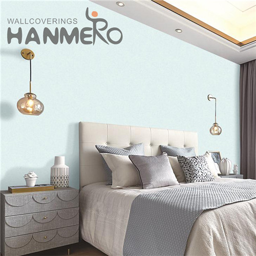 HANMERO PVC Professional Supplier Flowers Bronzing European Study Room wallpaper in house 0.53M
