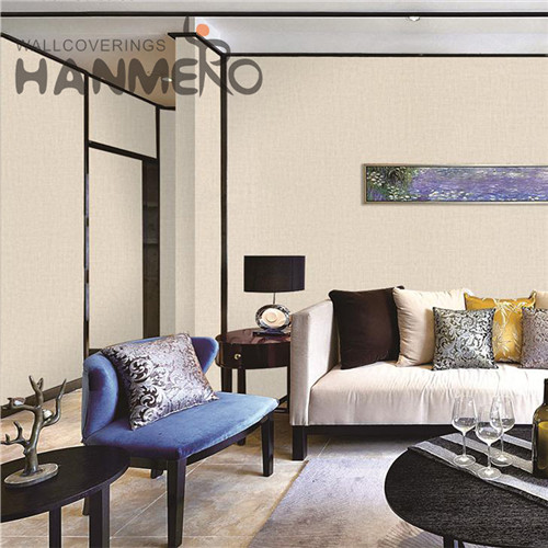 HANMERO PVC Professional Supplier Flowers Bronzing Study Room European 0.53M designing wallpaper patterns