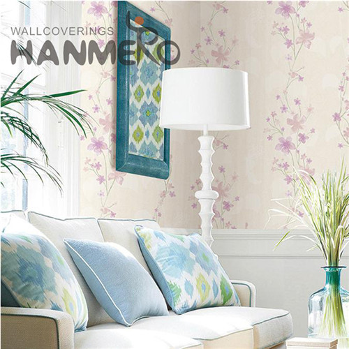 HANMERO PVC Unique Flowers Technology purchase wallpaper Hallways 0.53*10M European