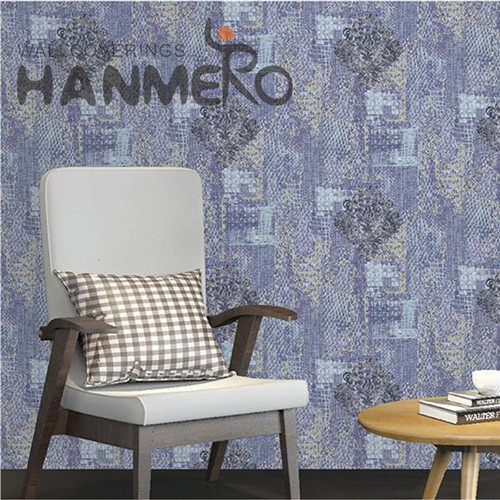HANMERO 0.53*10M Unique Flowers Technology European Hallways PVC wallpaper for house interior