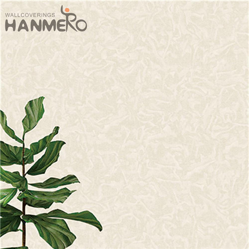 HANMERO PVC nature wallpaper Geometric Flocking Modern Church 1.06*15.6M Seamless