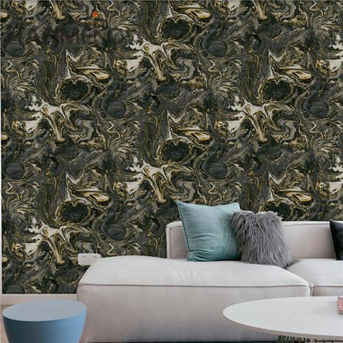 HANMERO PVC Durable bedroom wallpaper designs Technology Pastoral TV Background 0.53*10M Landscape