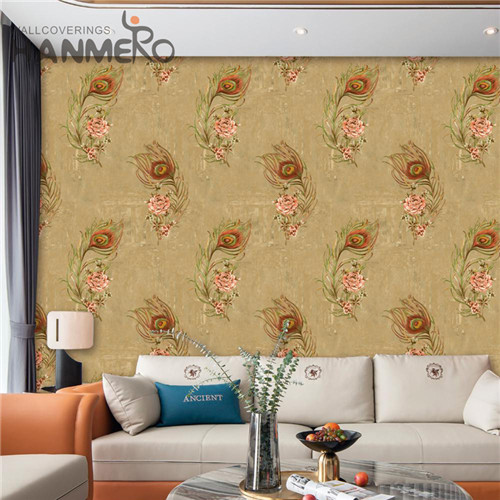 HANMERO PVC Durable Landscape Technology Pastoral wallpaper wall coverings 0.53*10M TV Background