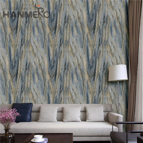 HANMERO 0.53*10M Durable Landscape Technology Pastoral TV Background PVC wallpaper in bedroom